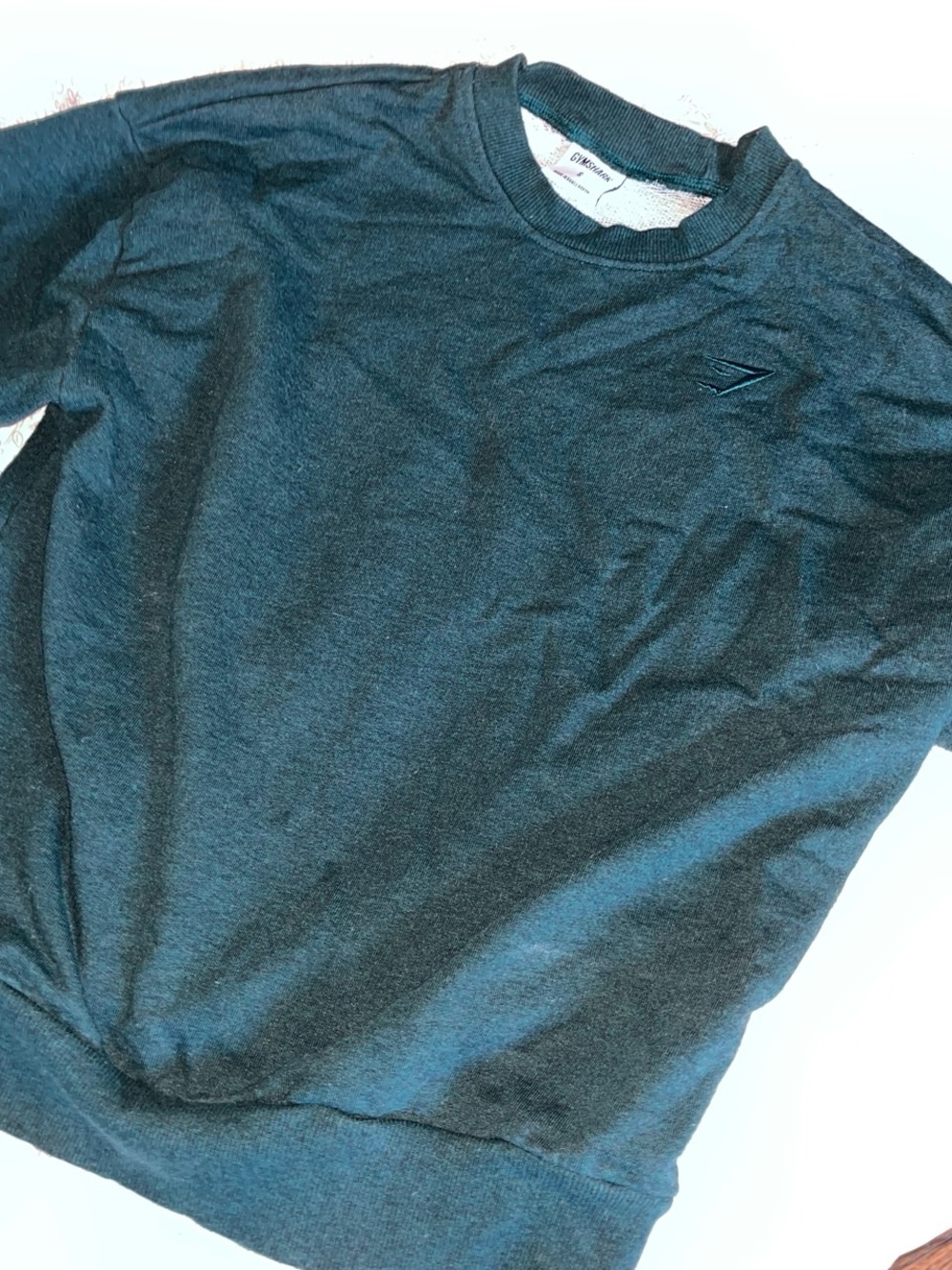 Gymshark Men's Charcoal Crewneck Sweatshirt